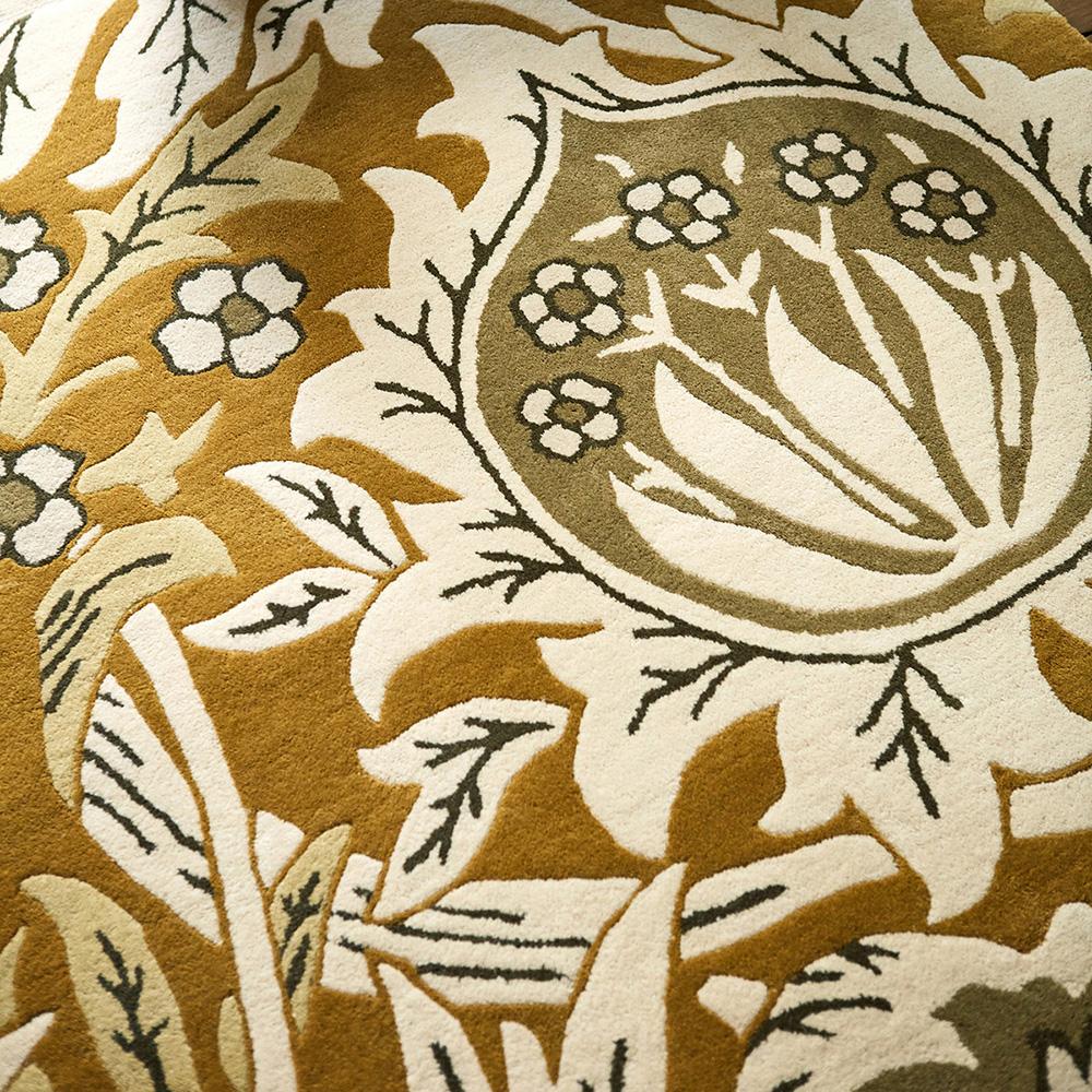 Morris & Co Elmcote Rug Gold