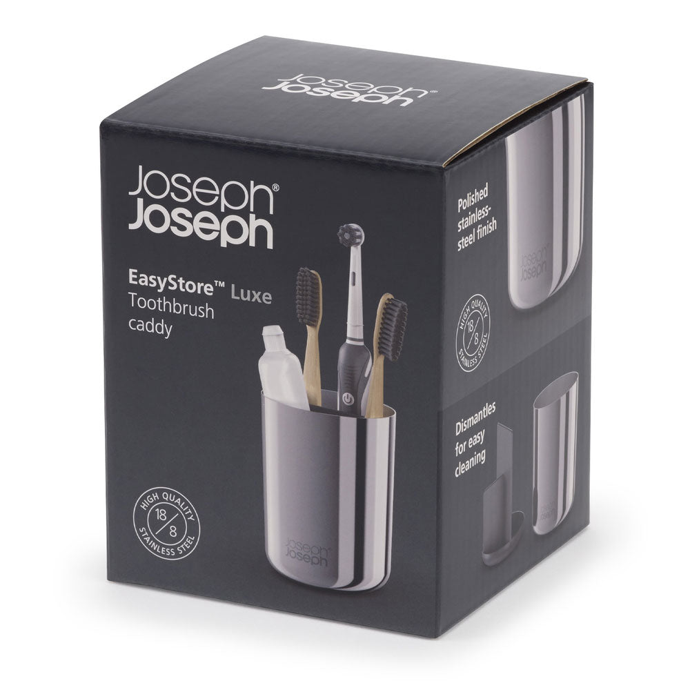 Joseph Joseph EasyStore Compact Luxe Toothbrush Caddy