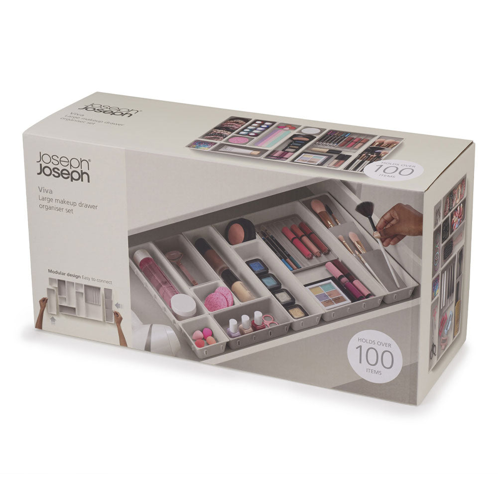 Joseph Joseph Viva 12 Piece Makeup Drawer Organiser Set
