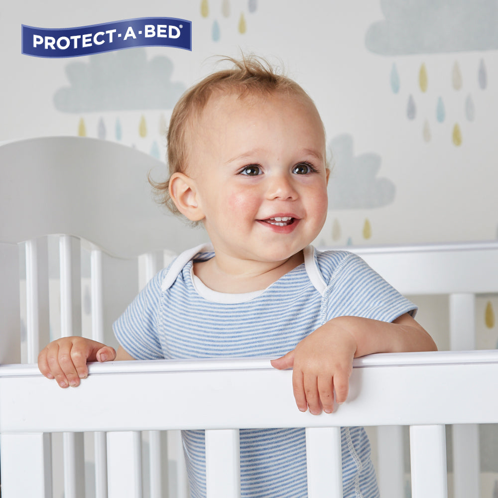 Protect-A-Bed® Infant Cotton Terry Cot Fitted Waterproof Mattress Protector
