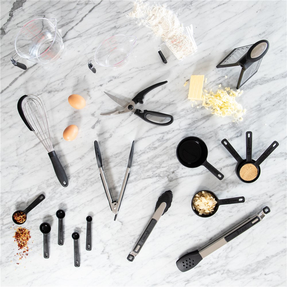 Easy Grips Locking Draining Tongs Black
