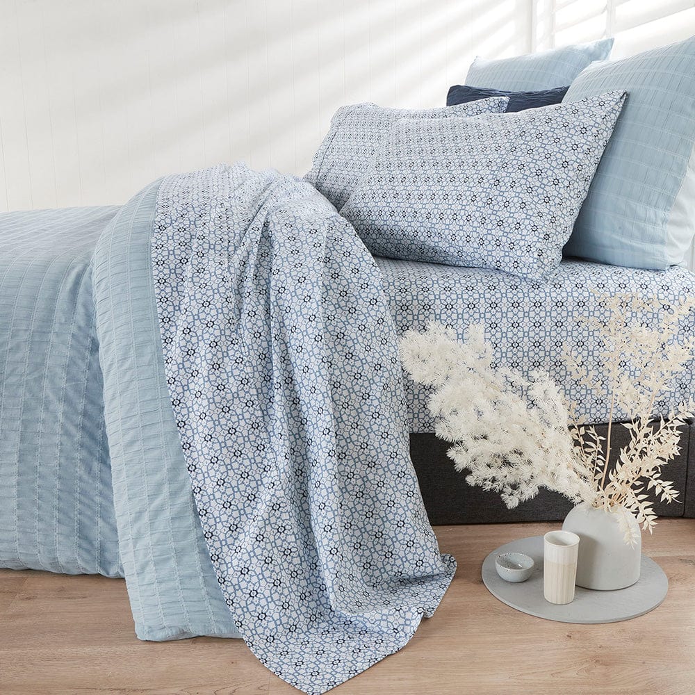 Deborah Hutton Beaufort Printed Sheet Set Single