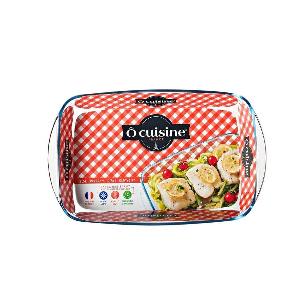 O Cuisine Rectangular Roaster Medium 2.6L