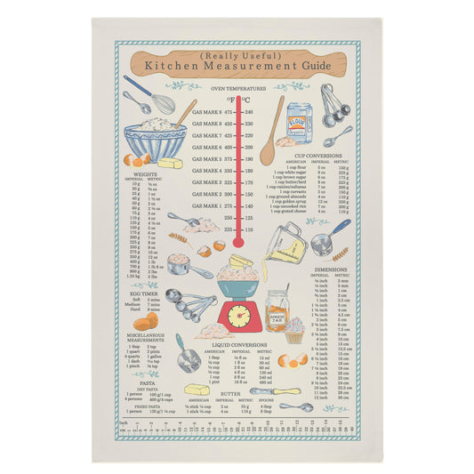 Ulster Weavers Kitchen Measurements Cotton Tea Towel