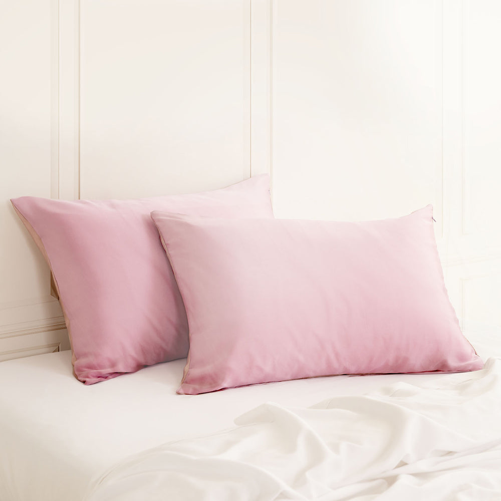 Royal Comfort Mulberry Silk Pillowcase Twin Pack