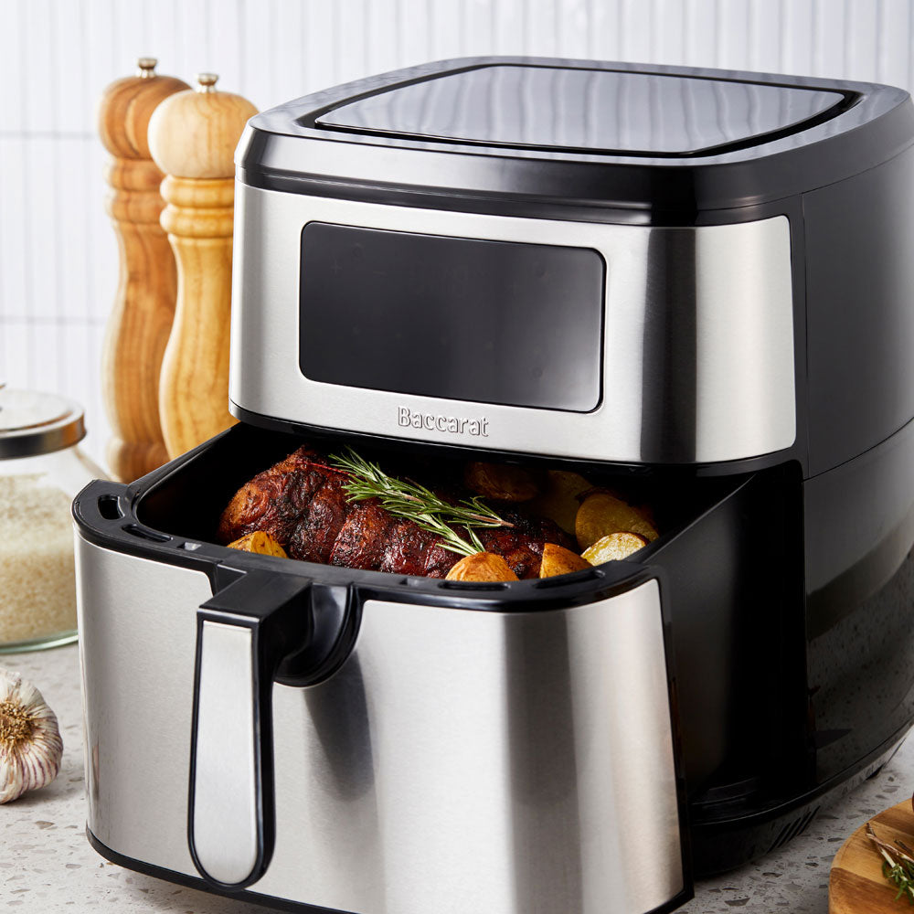 Baccarat The Healthy Fry 9L Air Fryer Silver