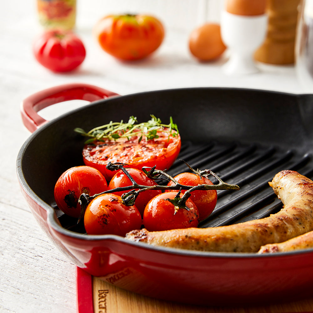 Baccarat Le Connoisseur Cast Iron Round Grill Pan