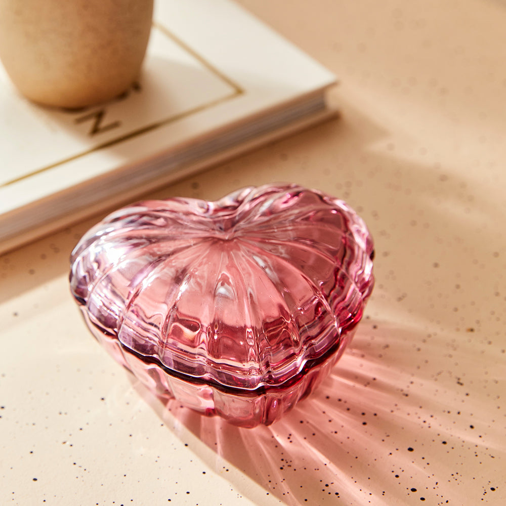 Heart Jewellery Box Watermelon