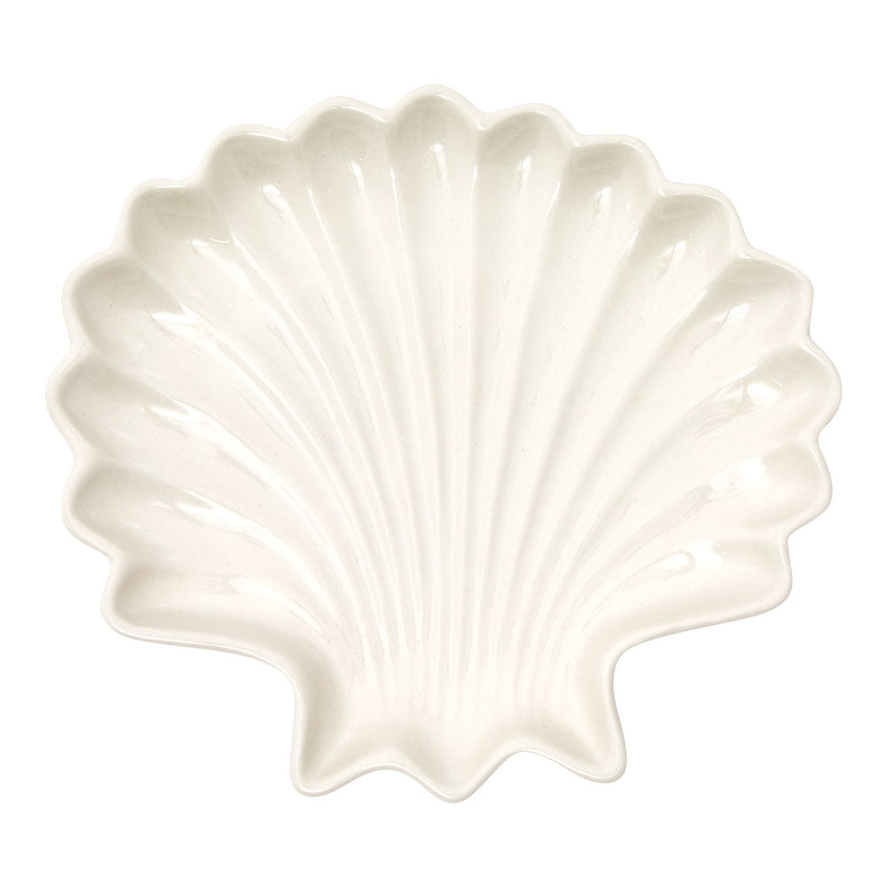 Shell Plate White