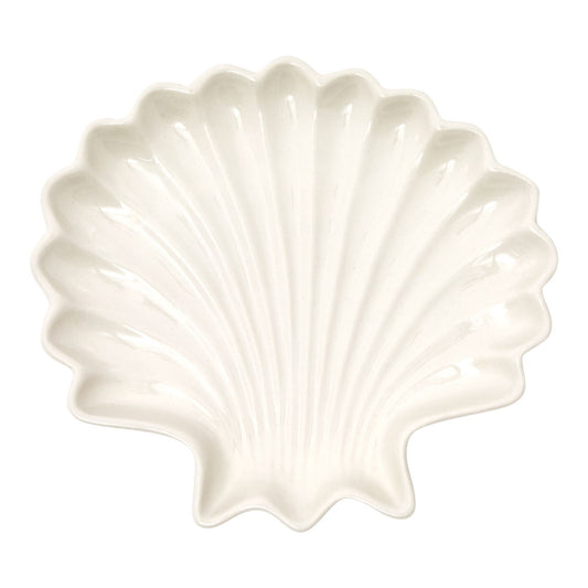 Shell Plate White