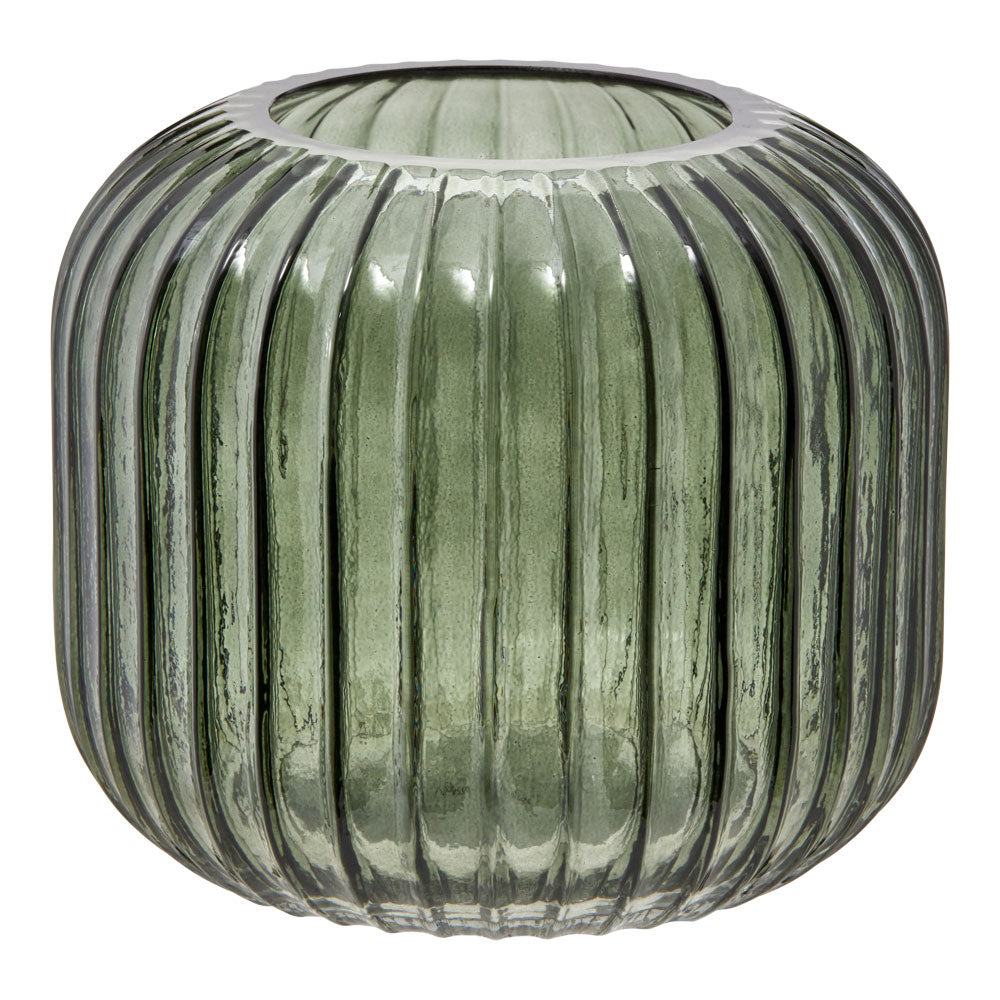 Ribbed Vase