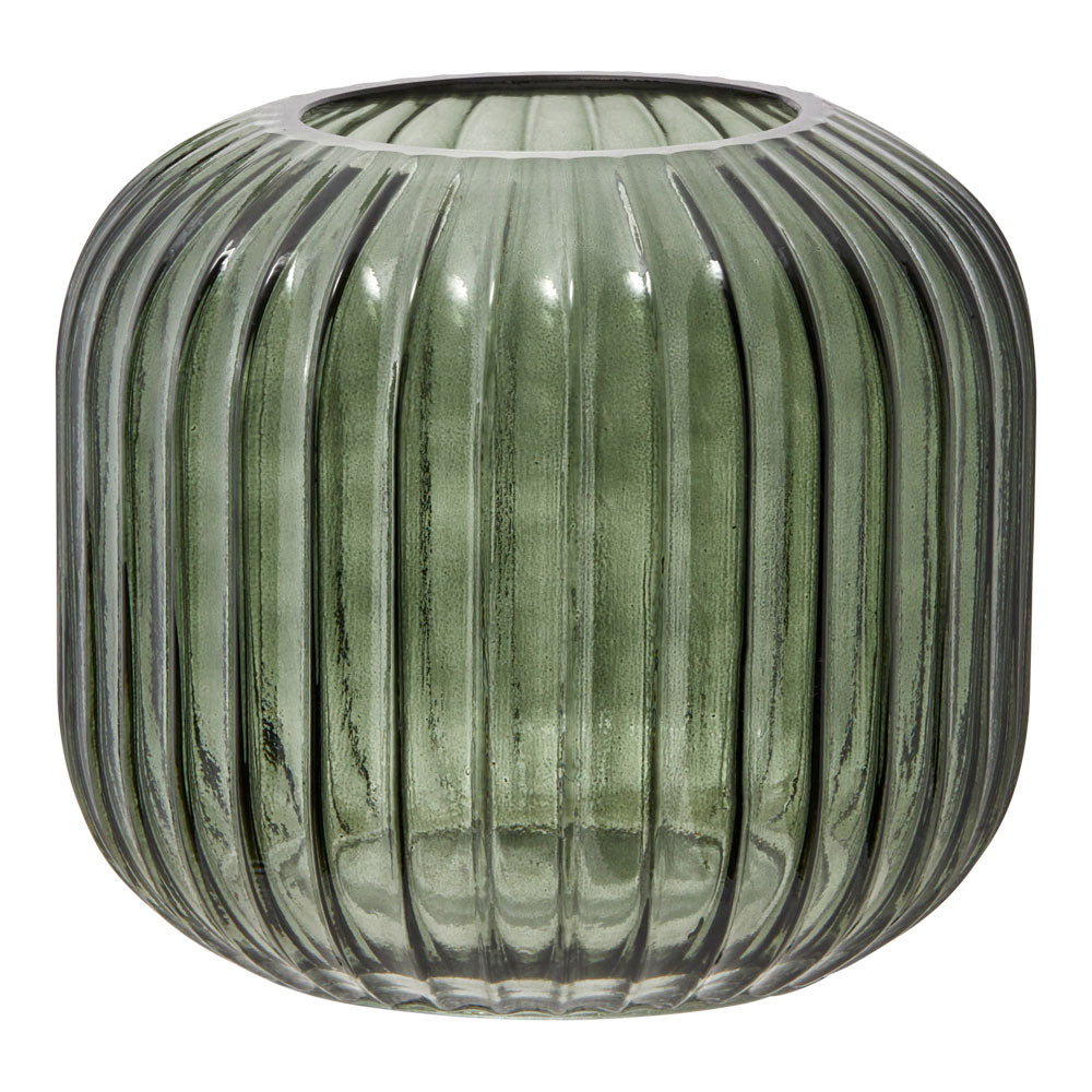 Ribbed Vase