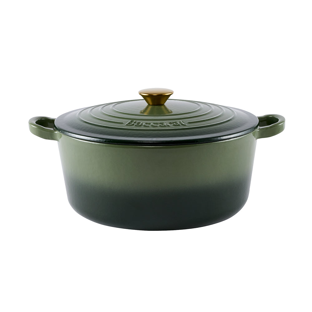 Baccarat Le Connoisseur Cast Iron Round French Oven 29cm 6.3L