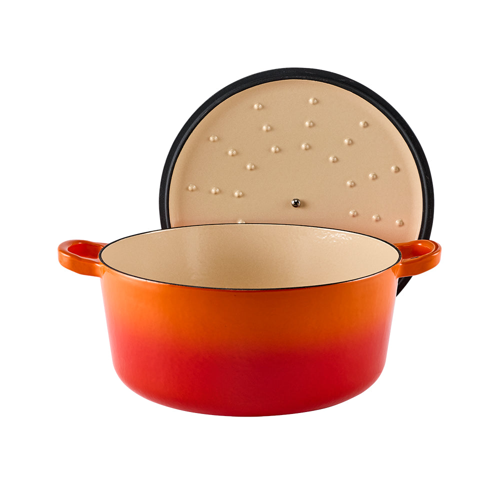 Baccarat Le Connoisseur Cast Iron Round French Oven 29cm 6.3L
