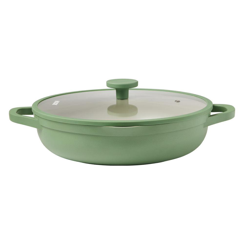 NOOK by Baccarat 4 Piece Cookware Set Sage