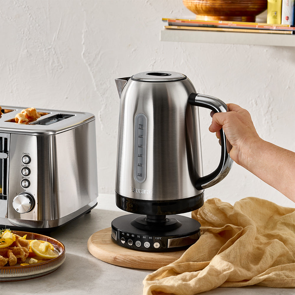 Baccarat The Smart Boil Kettle 1.7L Stainless Steel