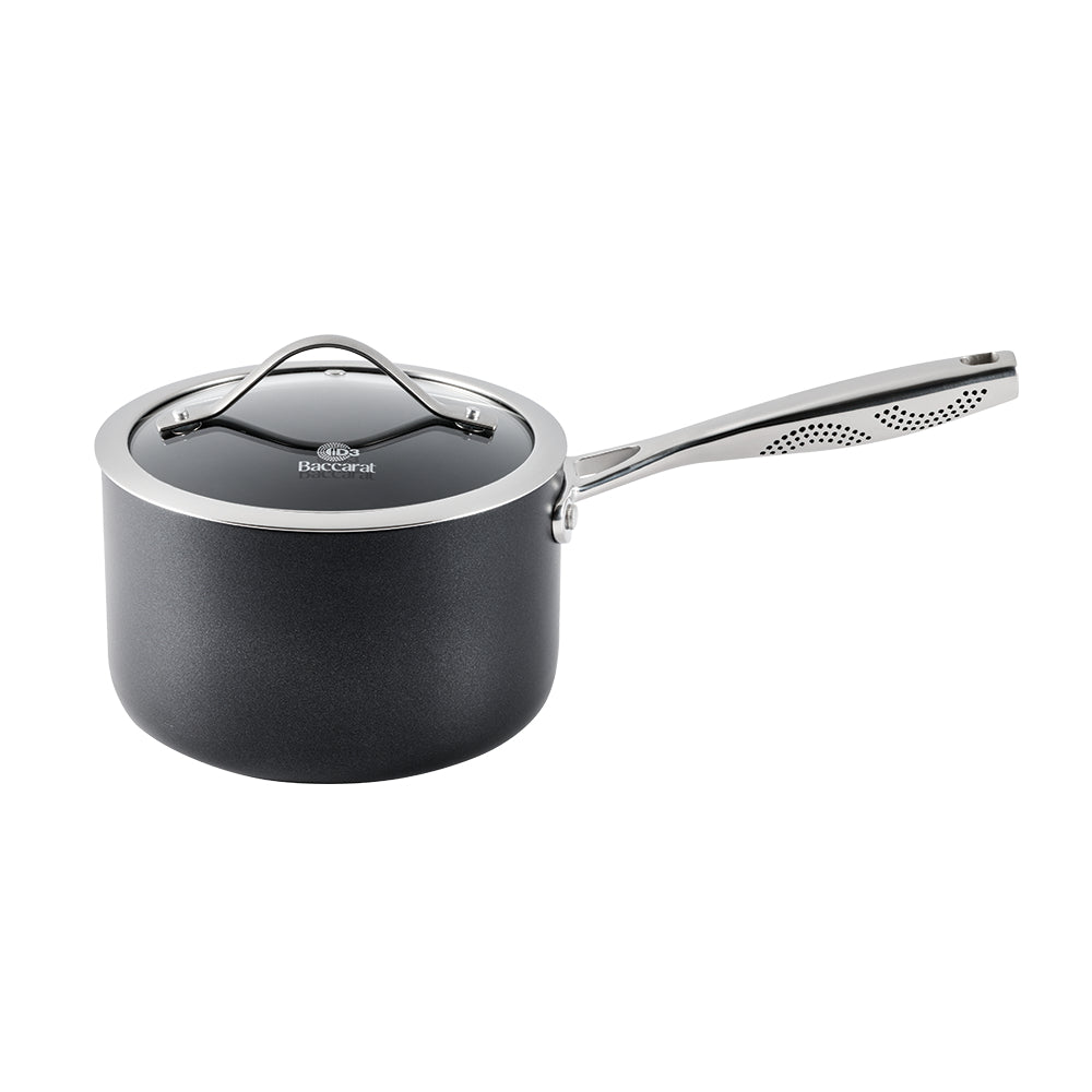 Baccarat iD3 Hard Anodised Saucepan & Lid 18cm