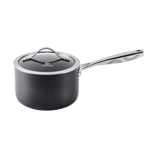 Baccarat iD3 Hard Anodised Saucepan & Lid 18cm