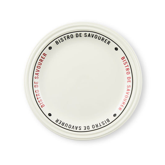 Salt & Pepper Bistro Dinner Plate 25cm - Set of 6
