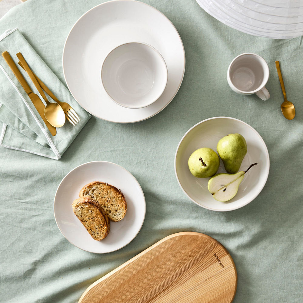 Salt & Pepper Riley Side Plate 21cm - Set of 4