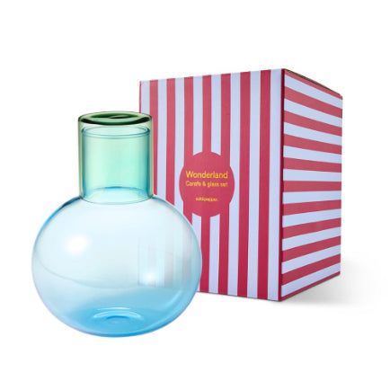 Salt & Pepper Wonderland Carafe & Glass Set