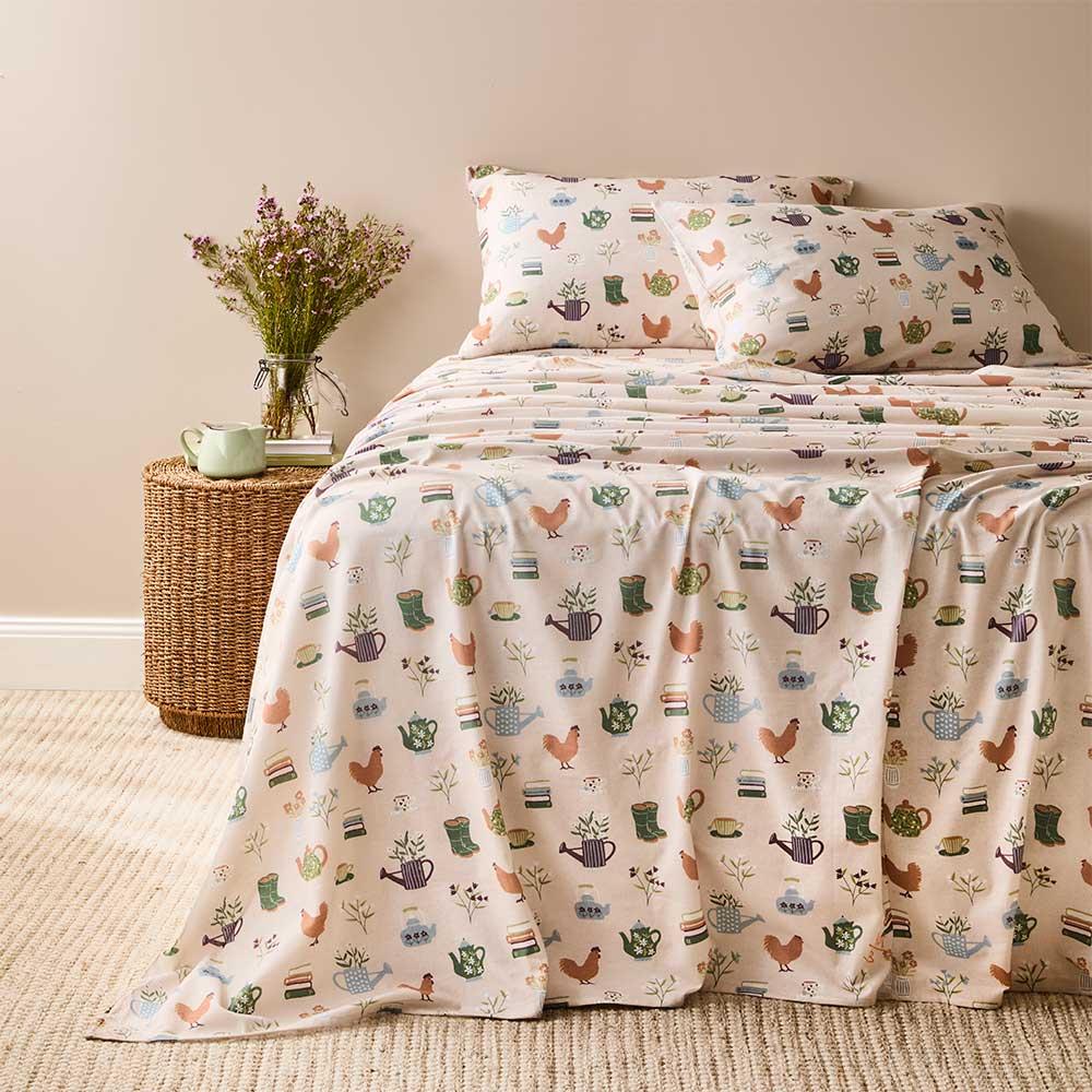 MyHouse Flannelette Sheet Set
