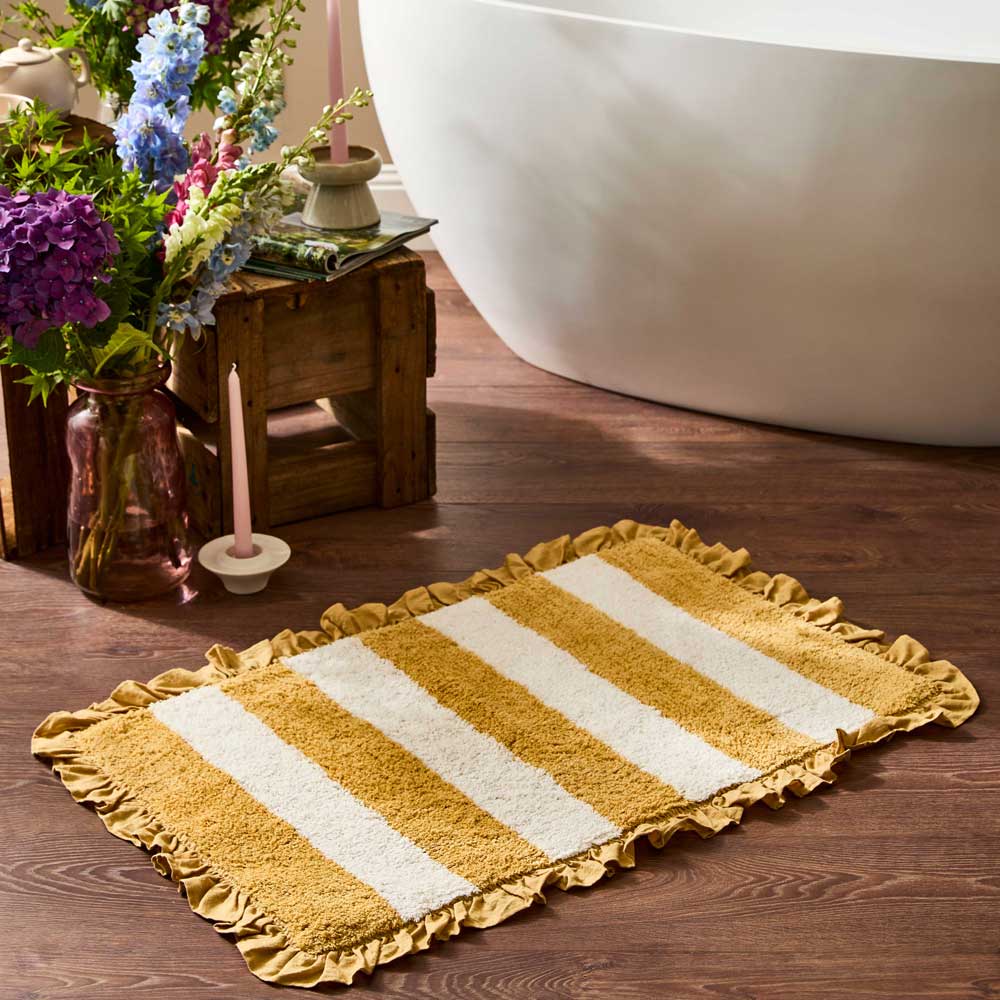 MyHouse Remy Ruffle Bath Mat