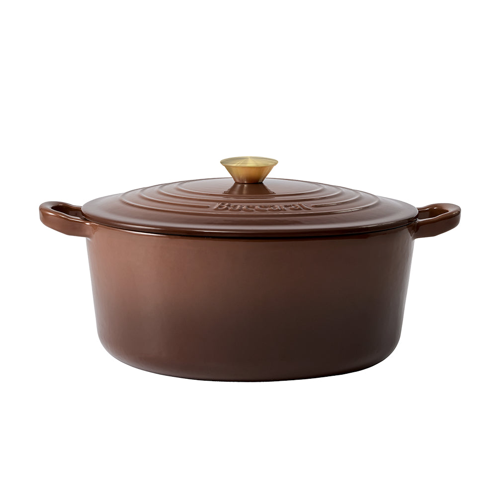 Baccarat Le Connoisseur Cast Iron Round French Oven 29cm 6.3L