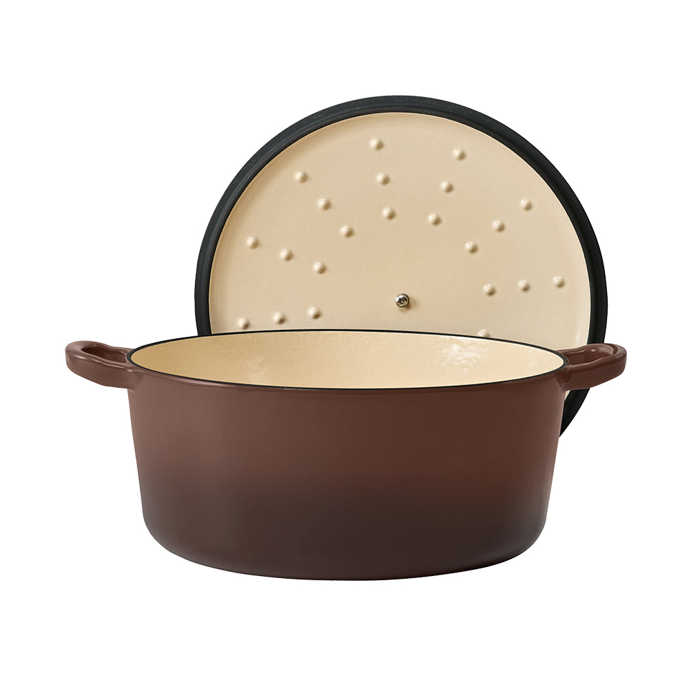 Baccarat Le Connoisseur Cast Iron Round French Oven 29cm 6.3L