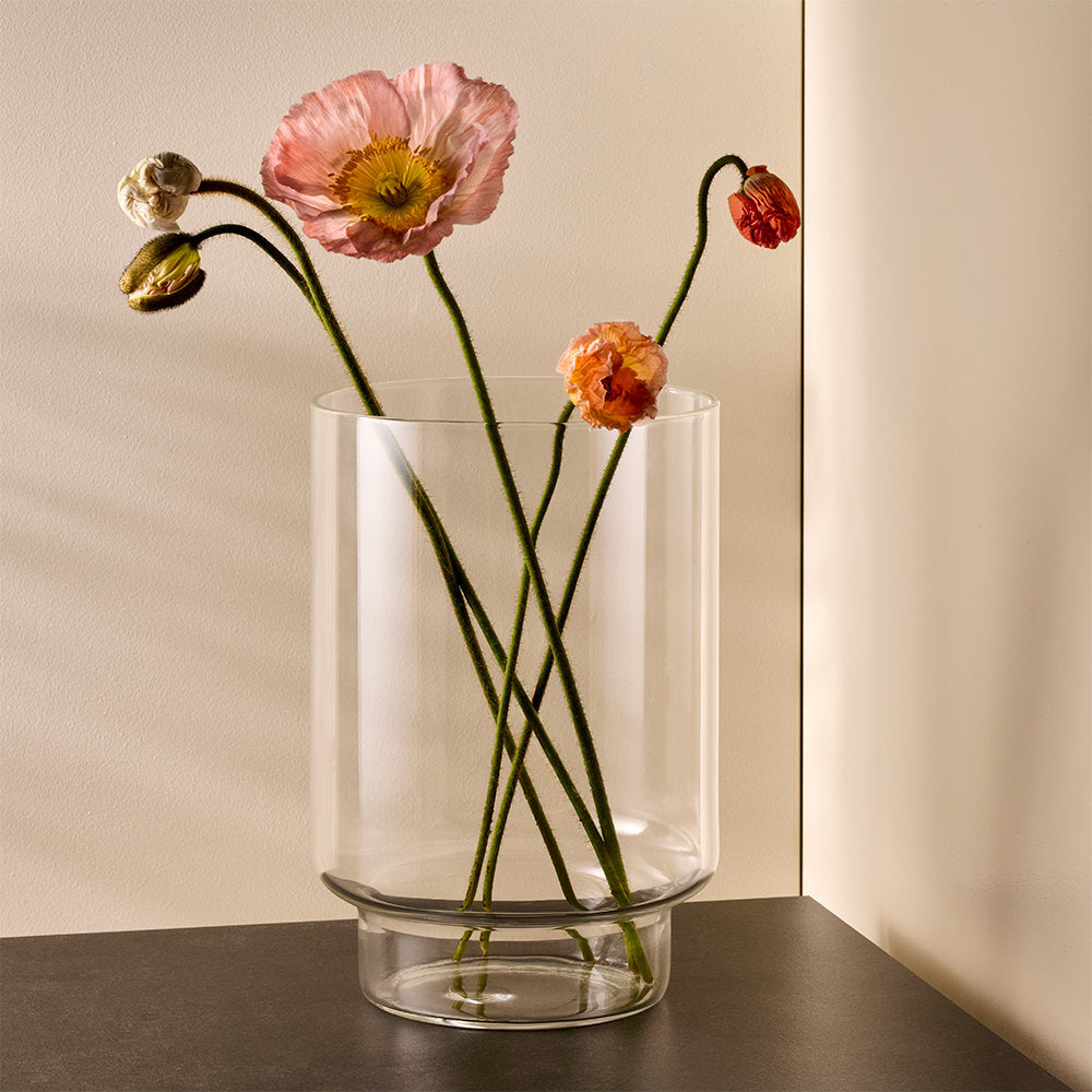 Salt & Pepper Sora Hurricane Vase 22cm