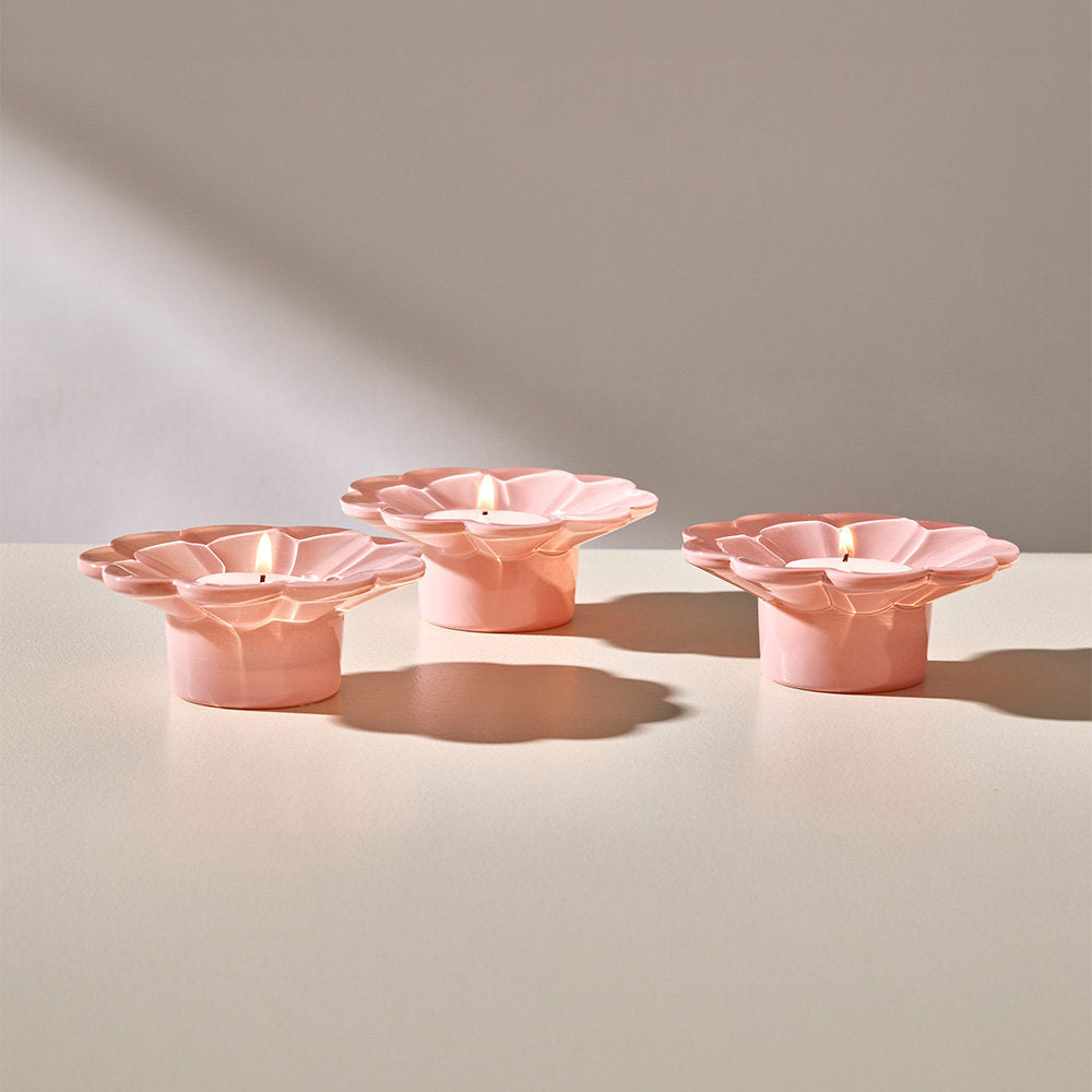Salt & Pepper Leif Candle Holder Set of 3