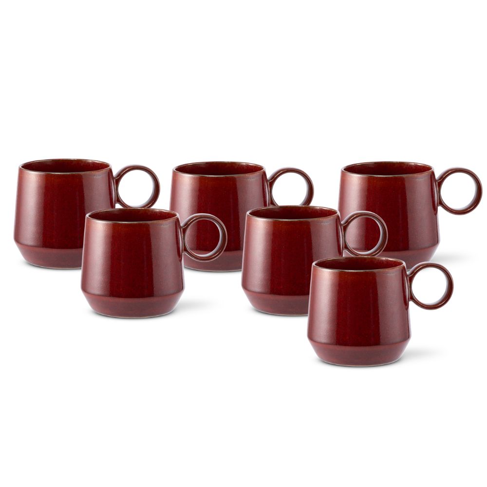 Salt & Pepper Ori Mug 385ml Set of 6