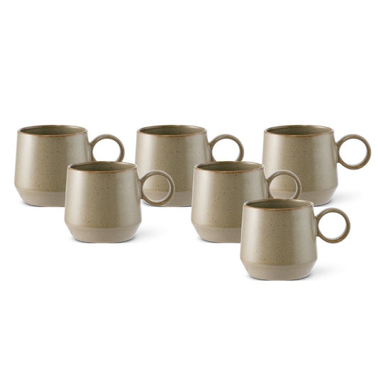 Salt & Pepper Ori Mug 385ml Set of 6