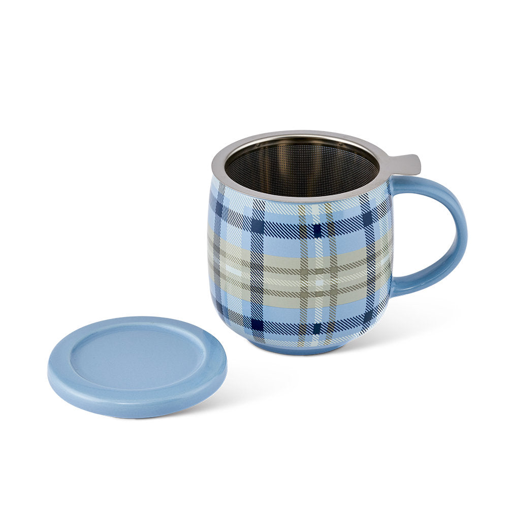 Salt & Pepper Kit Mug with Strainer and Lid 420ml