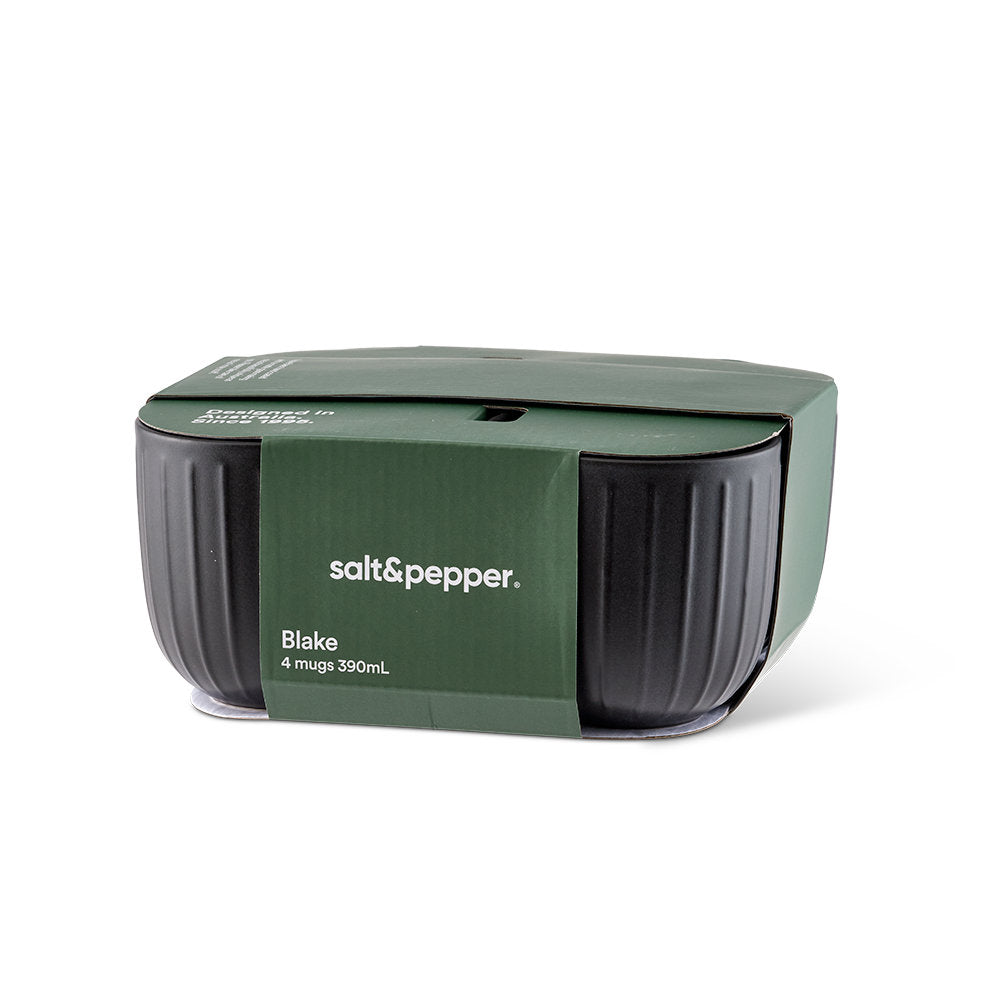 Salt & Pepper Blake Mug 390ml Set of 4