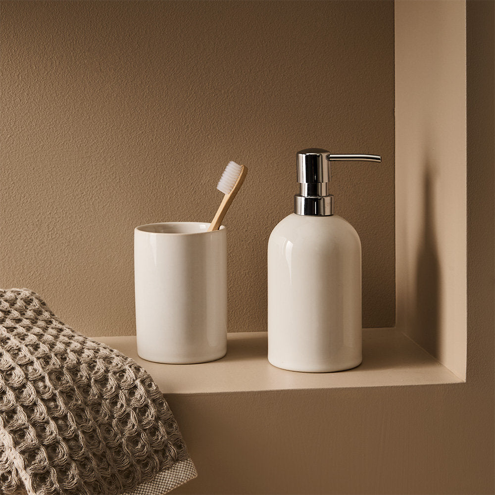Salt & Pepper Tide Pump Soap Dispenser 18cm