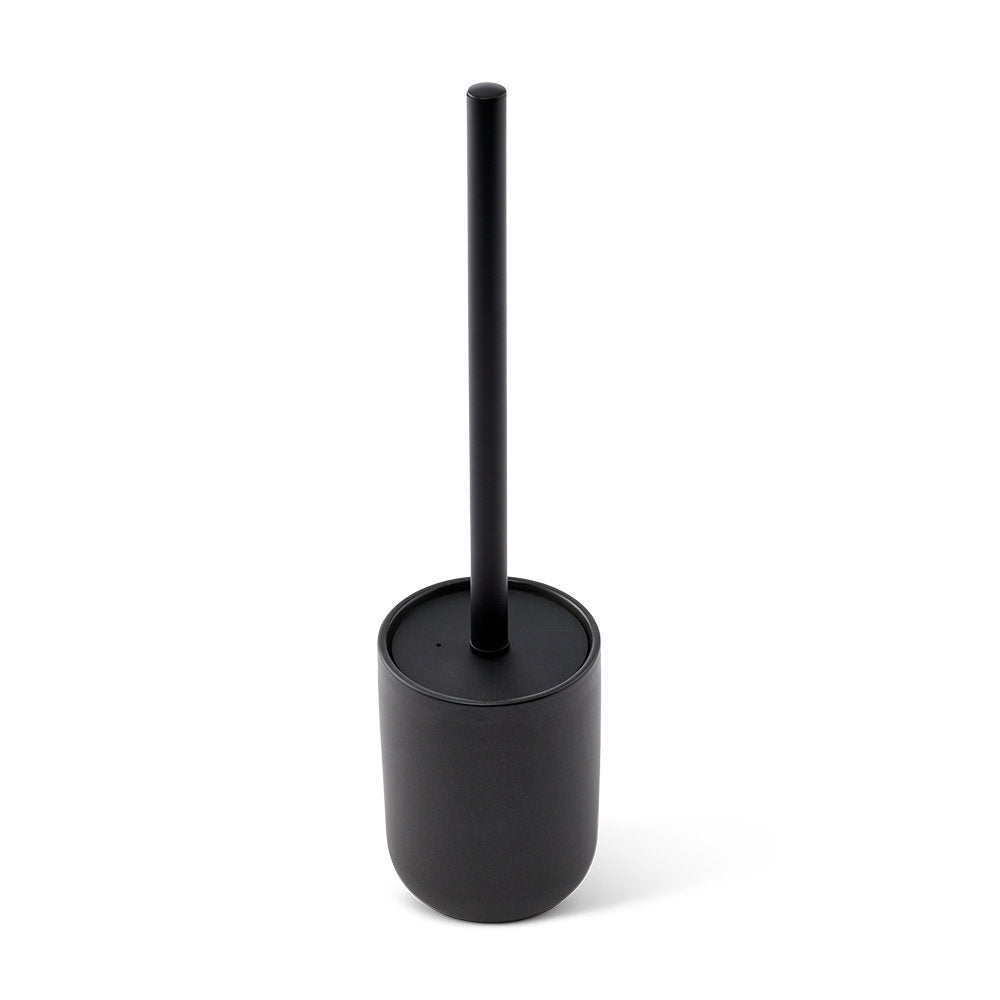 Salt & Pepper River Toilet Brush Holder