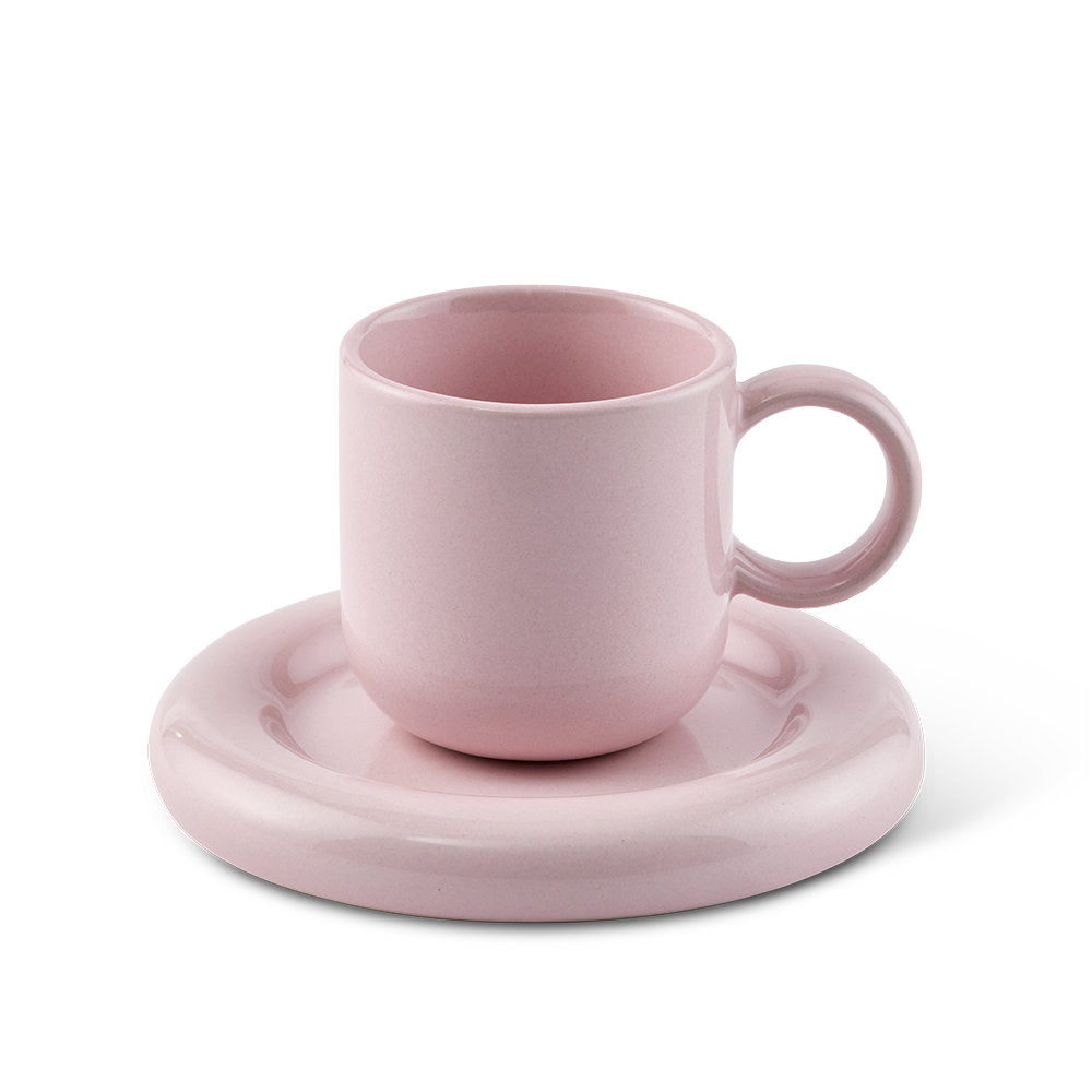 Salt & Pepper Finn Espresso Cup & Saucer 100ml Set of 2