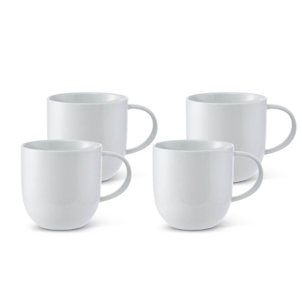 Salt & Pepper Coupe Mug 380ml Set of 4
