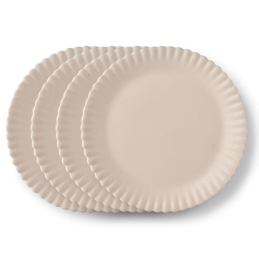 Salt & Pepper Leif Dinner Plate Set of 4 Organza 27cm
