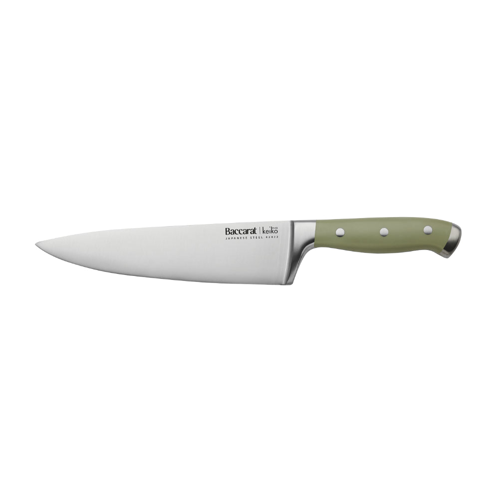 Baccarat Keiko Miro 7 Piece Knife Block Fig