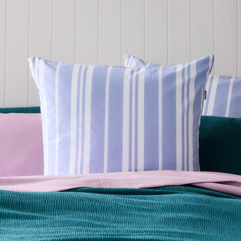 Adorn Living Stripe European Pillowcase
