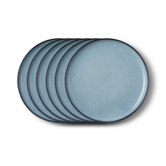 Salt & Pepper Relic Side Plates 20cm - Set of 6