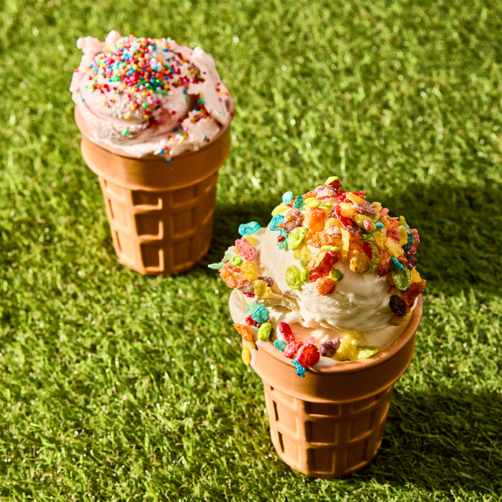 Adorn Living Set Of 2 Ice Cream Cups