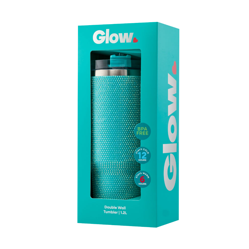 H2 Glow Diamond Travel Tumbler 1.2L