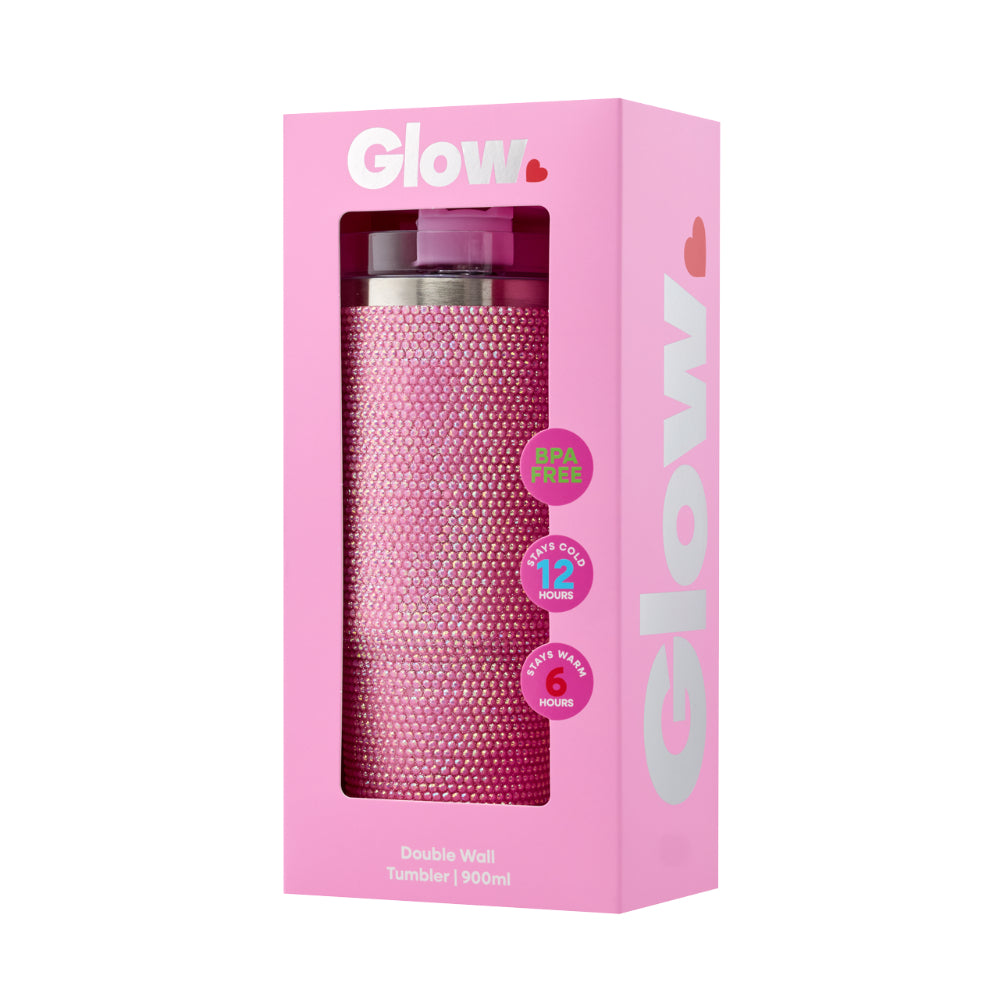H2 Glow Diamond Travel Tumbler 900ml