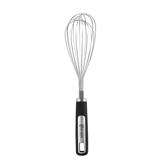 Easy Grips Stainless Steel Whisk Black