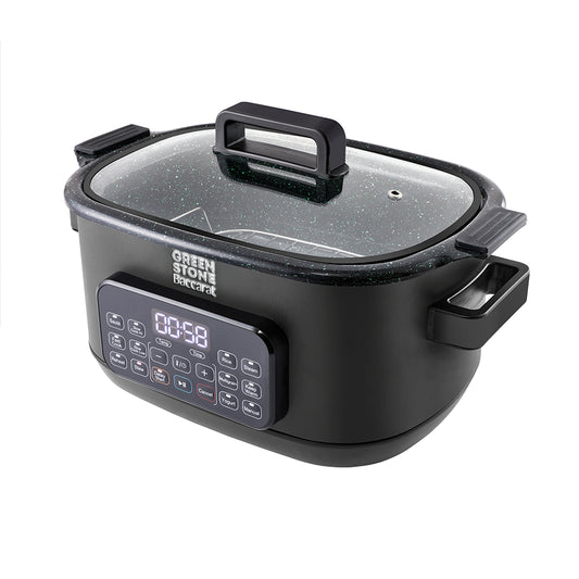 Baccarat GREEN STONE Slow Cooker 6L Black