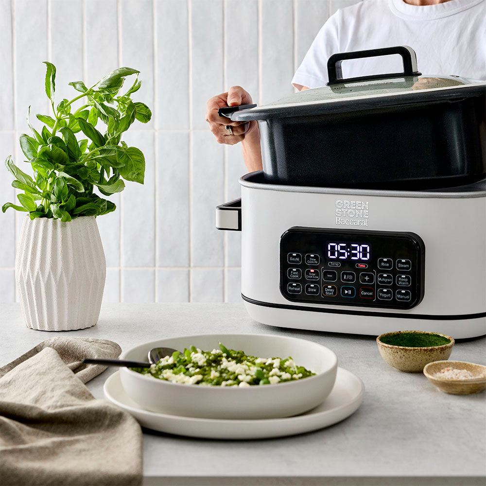 Baccarat GREEN STONE Slow Cooker 6L Salt
