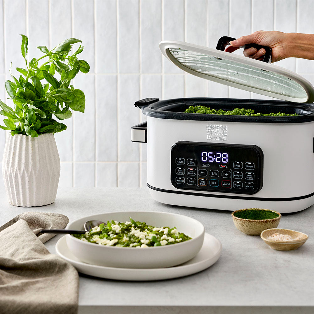 Baccarat GREEN STONE Slow Cooker 6L Salt